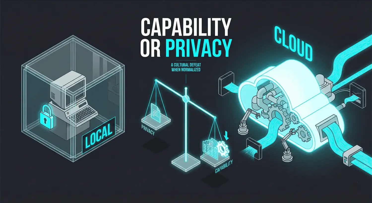Capbility or Privacy
